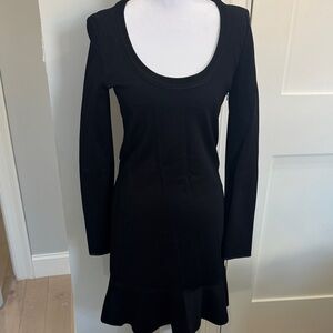rag & bone Black Long Sleeve Dress
